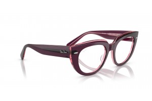 Ray-Ban RX5586 DOREEN Violet on Transparent Pink