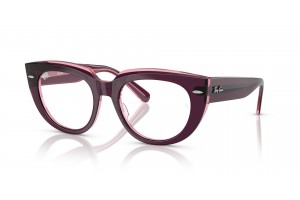 Ray-Ban RX5586 DOREEN Violet on Transparent Pink