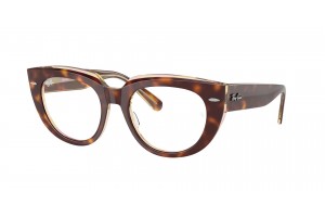 Ray-Ban RX5586 DOREEN Light Havana - demo lencsével