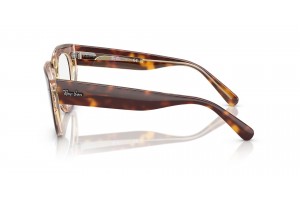 Ray-Ban RX5586 DOREEN Light Havana - demo lencsével