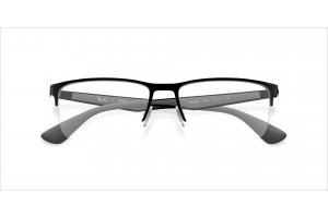 Ray-Ban RX6335 2503 fekete unisex szemüveg (demo lencse)