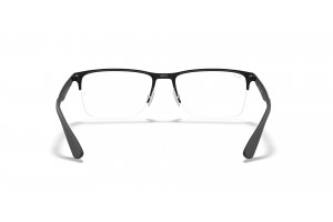 Ray-Ban RX6335 2503 fekete unisex szemüveg (demo lencse)