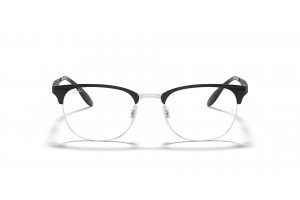 Ray-Ban RX6346 2861 fekete-ezüst szemüveg (DEMO LENS)