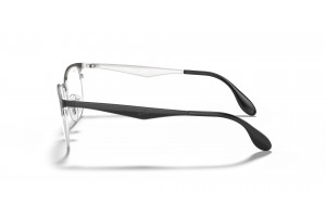 Ray-Ban RX6346 2861 fekete-ezüst szemüveg (DEMO LENS)