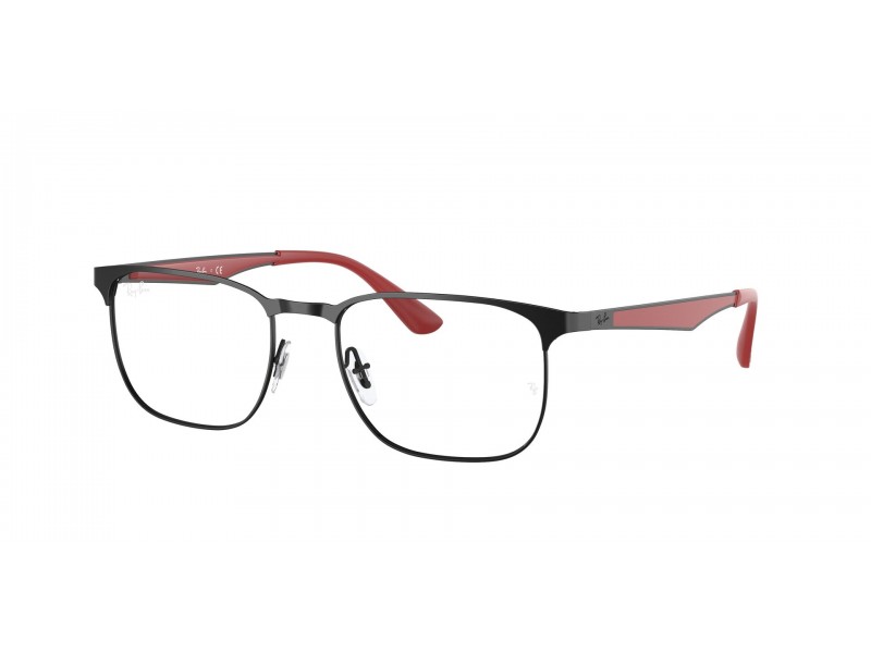 Ray-Ban RX6363 3018 fekete szemüveg - demo lencse