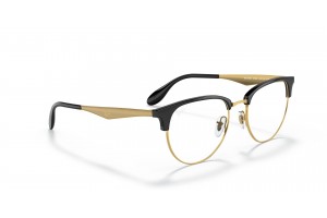 Ray-Ban RX6396 Black On Gold szemüveg - demo lencse