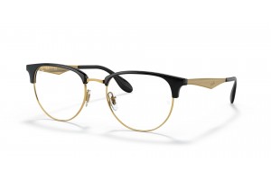Ray-Ban RX6396 Black On Gold szemüveg - demo lencse