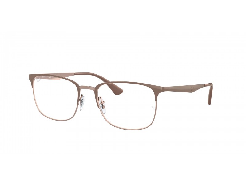 Ray-Ban RX6421 2973 Beige On Copper szemüveg elölről