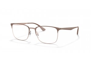 Ray-Ban RX6421 2973 Beige On Copper szemüveg elölről