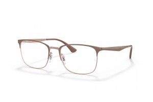 Ray-Ban RX6421 2973 Beige On Copper szemüveg elölről