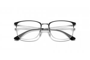 Ray-Ban RX6421 2997 Black On Silver DEMO LENS