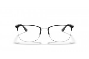 Ray-Ban RX6421 2997 Black On Silver DEMO LENS