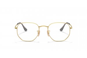 Ray-Ban RX6448 HEXAGONAL Arista Gold
