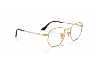 Ray-Ban RX6448 HEXAGONAL Arista Gold