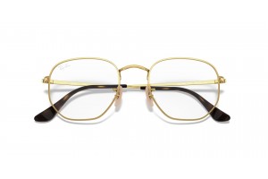 Ray-Ban RX6448 HEXAGONAL Arista Gold