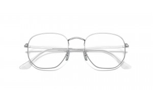 Ray-Ban RX6448 2501 hexagonális ezüst keret