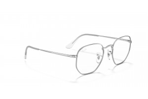Ray-Ban RX6448 2501 hexagonális ezüst keret