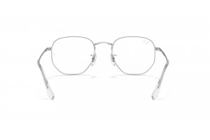 Ray-Ban RX6448 2501 hexagonális ezüst keret