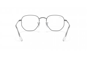 Ray-Ban RX6448 HEXAGONAL Gunmetal demo lencse