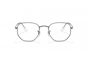 Ray-Ban RX6448 HEXAGONAL Gunmetal demo lencse