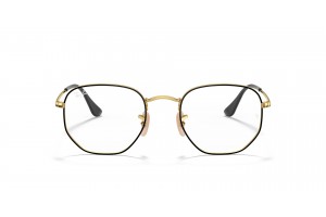 Ray-Ban RX6448 Hexagonal – fekete/arany (demo)