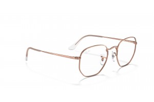 Ray-Ban RX6448 Hexagon Rose Gold (DEMO lencse)