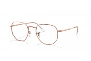 Ray-Ban RX6448 Hexagon Rose Gold (DEMO lencse)