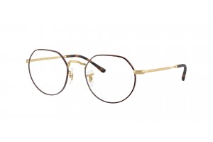 Ray-Ban RX6465 3188 JACK Matt Havana On Matt Arista Gold DEMO LENS szemüveg