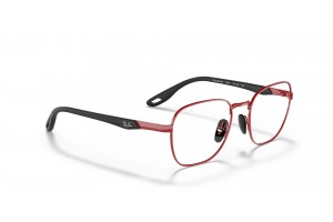 Ray-Ban RX6484M F047 piros szemüveg - demo lencse