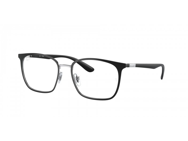 Ray-Ban RX6486 2861 Black On Silver szemüveg