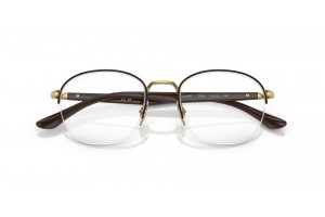 Ray-Ban RX6487 2905 Brown - DEMO LENS