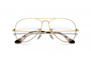 Ray-Ban RX6489 2500 Aviator Arista Gold - demo lencse