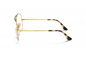 Ray-Ban RX6489 2500 Aviator Arista Gold - demo lencse
