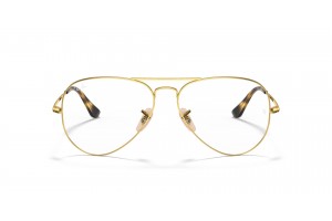 Ray-Ban RX6489 2500 Aviator Arista Gold - demo lencse