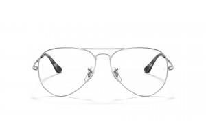 Ray-Ban RX6489 2501 Aviator ezüst - demó lencse