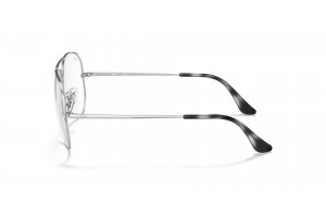 Ray-Ban RX6489 2501 Aviator ezüst - demó lencse