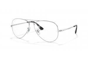 Ray-Ban RX6489 2501 Aviator ezüst - demó lencse