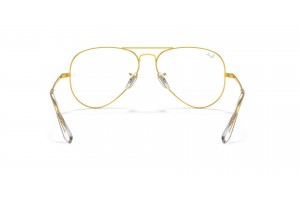 Ray-Ban RX6489 Aviator Gold demo lencse