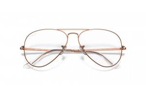Ray-Ban RX6489 AVIATOR Rose Gold