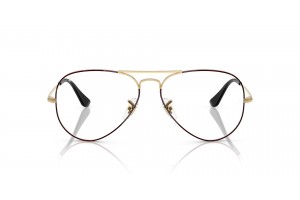 Ray-Ban RX6489 AVIATOR fekete/arista - demo lencse