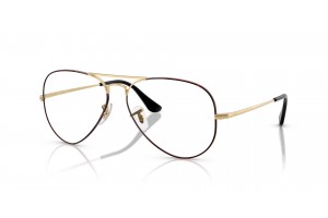 Ray-Ban RX6489 AVIATOR fekete/arista - demo lencse