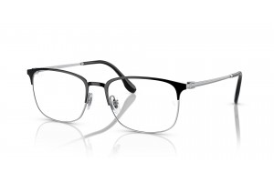 Ray-Ban RX6494 2861 fekete-ezüst szemüveg (demo lencsével)