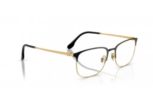 Ray-Ban RX6494 2991 Black On Gold szemüveg DEMO LENS