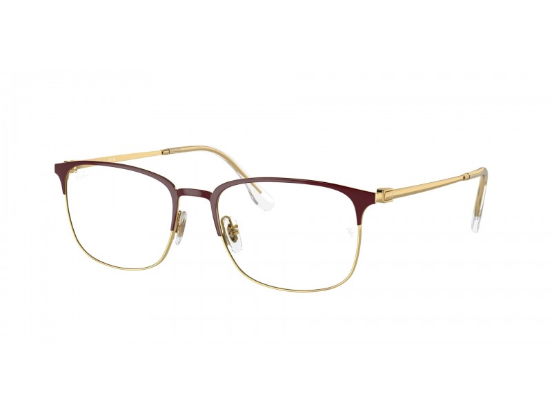 Ray-Ban RX6494 3156 Bordeaux On Gold szemüveg (DEMO lencse)