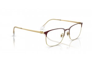 Ray-Ban RX6494 3156 Bordeaux On Gold szemüveg (DEMO lencse)