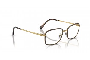 Ray-Ban RX6495 2945 Havana On Gold férfi szemüveg