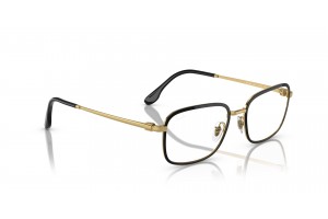 Ray-Ban RX6495 2991 fekete/arany szemüveg demo lencsével