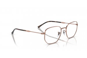 Ray-Ban RX6496 3094 Rose Gold DEMO LENS