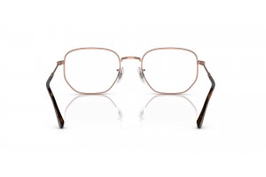Ray-Ban RX6496 3094 Rose Gold DEMO LENS