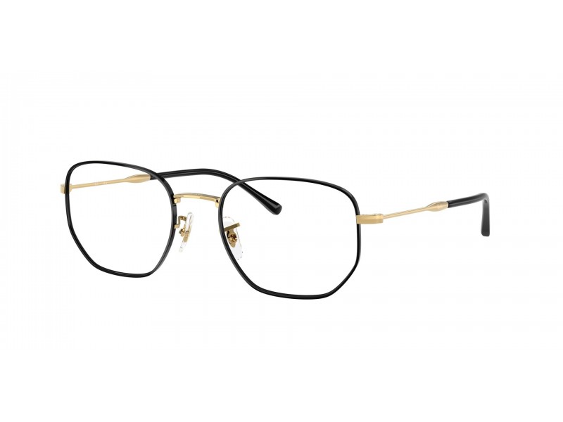 Ray-Ban RX6496 3175 fekete szemüveg DEMO lencse